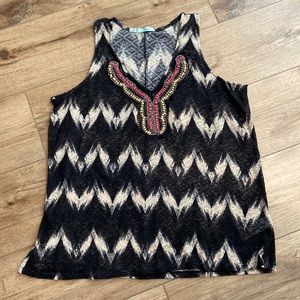 Maurices boho tank Sz L